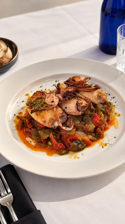 A dish from DESKARO's set menus